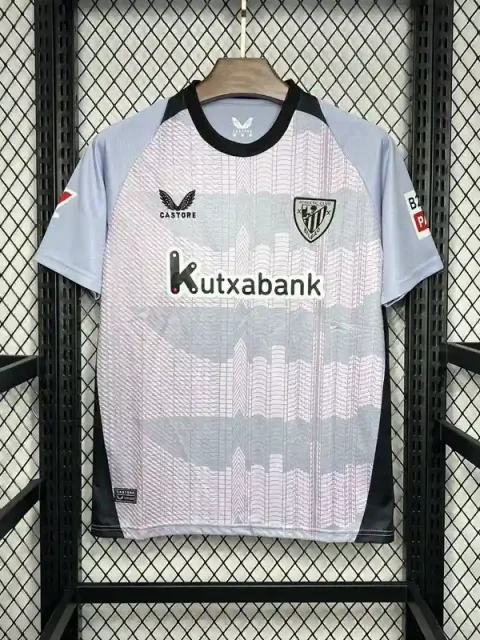 24/25 Athletic Bilbao Soccer Jersey Second Away