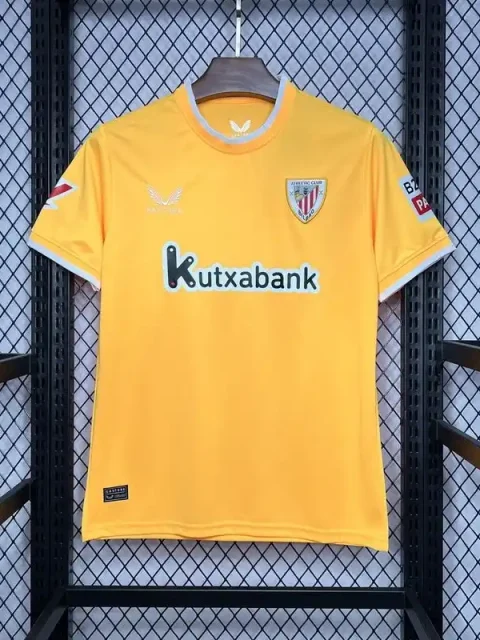 24/25 Athletic Bilbao Yellow Goalkeeper Soccer Jersey