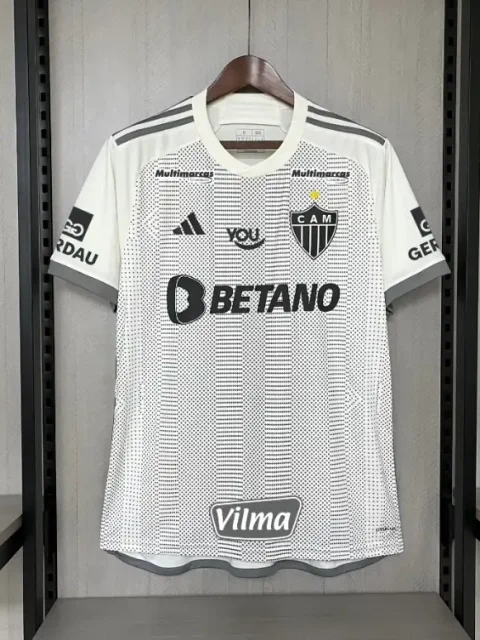 24/25 Atletico Mineiro Soccer Jersey Away + All sponsors