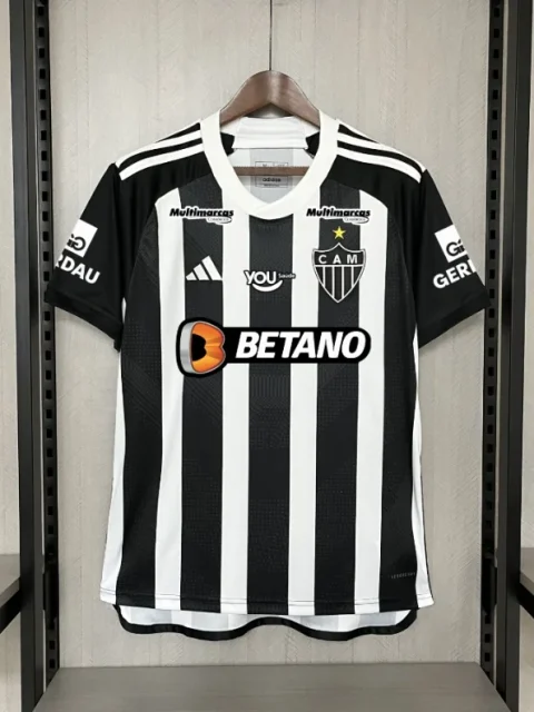 24/25 Atlético Mineiro Soccer Jersey Home + All sponsors