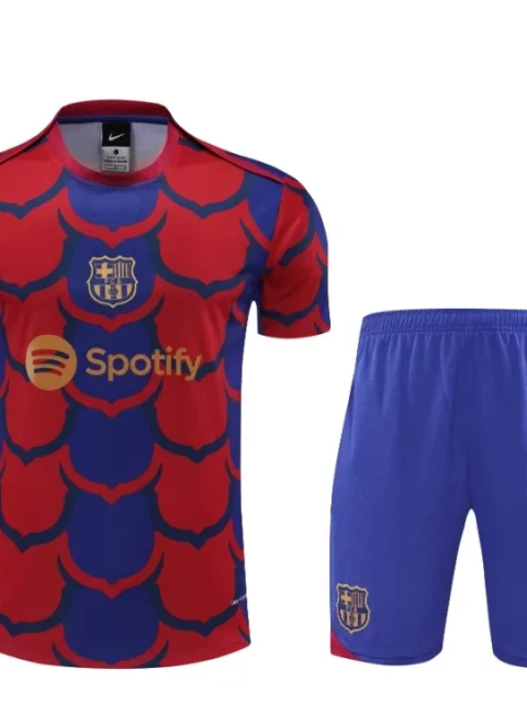 24/25 Barcelona Red Blue Training Suit
