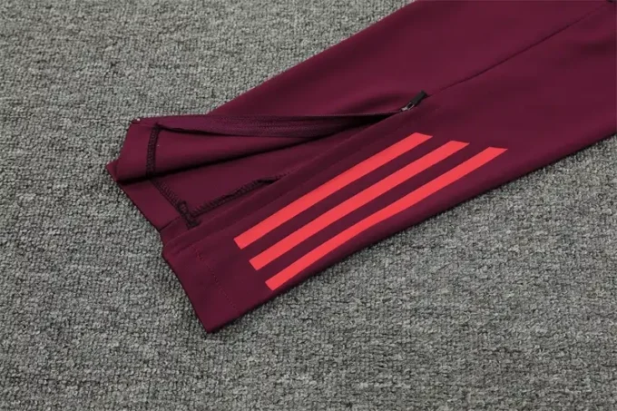 24/25 Bayern Munich Purplish Red Track Jacket - Image 8