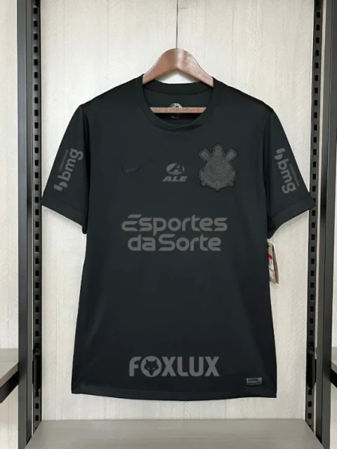 24/25 Corinthians Soccer Jersey Away All Sponsors