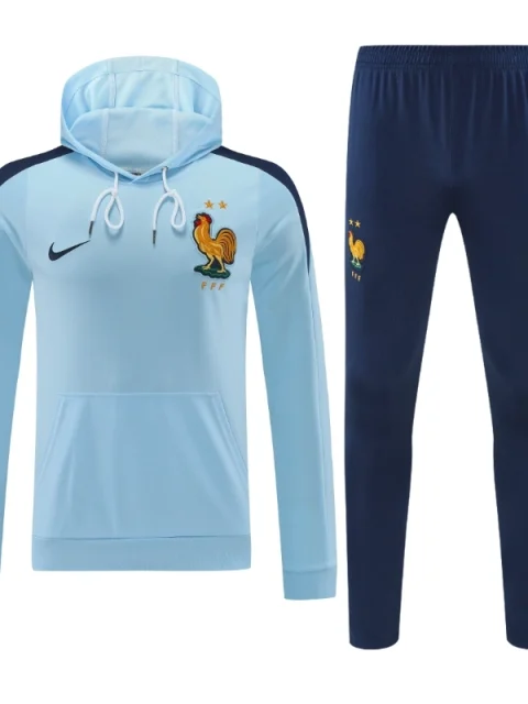 2024 France Hoodie Light Blue