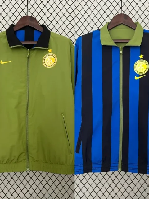 24/25 Inter Milan Trench Coat Reversible