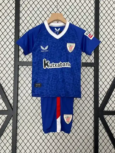 24/25 Kids Athletic Bilbao Soccer Jersey Away
