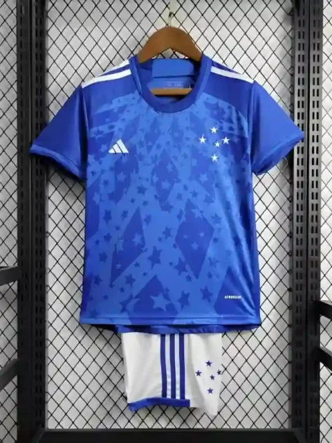 24/25 Kids Cruzeiro Soccer Jersey Home