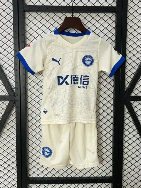24/25 Kids Deportivo Alaves Soccer Jersey Away