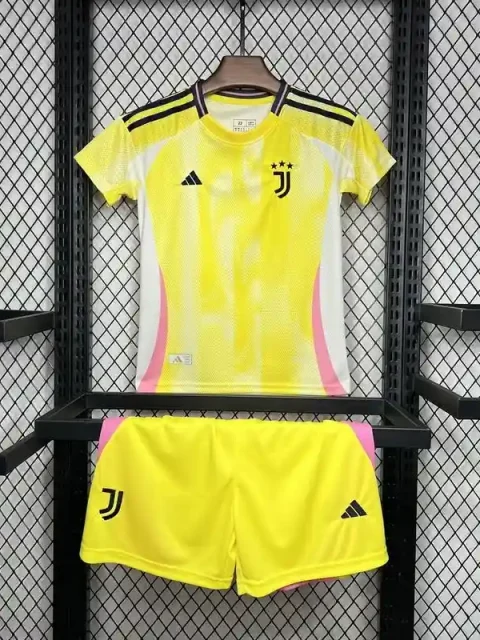 24/25 Kids Juventus Soccer Jersey Away