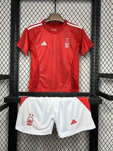 24/25 Kids Nottingham Forest Soccer Jersey Home