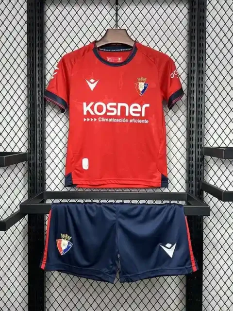 24/25 Kids Osasuna Soccer Jersey Home