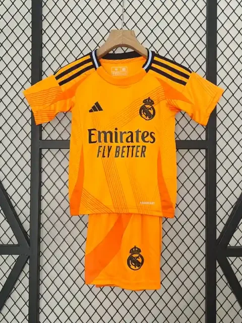 24/25 Kids Real Madrid Soccer Jersey Away