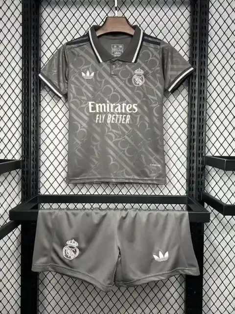 24/25 Kids Real Madrid Soccer Jersey Third Away