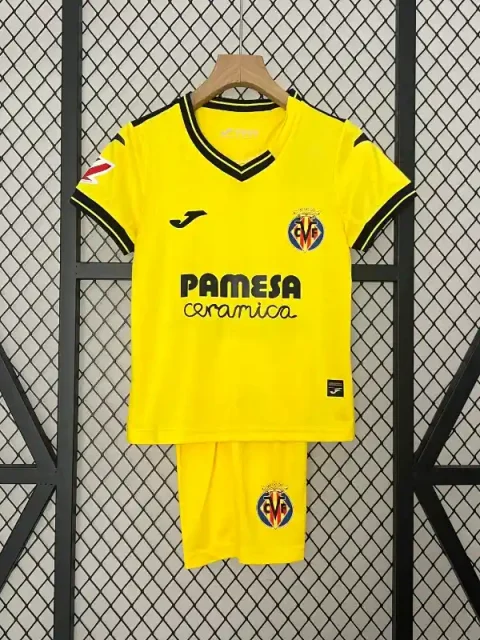 24/25 Kids Villarreal Soccer Jersey Home