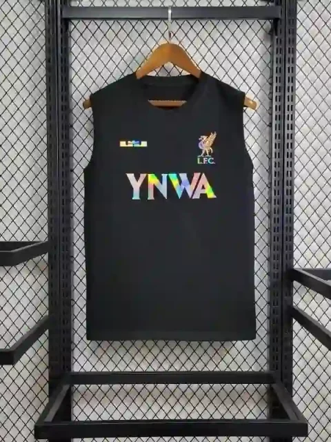 24/25 Liverpool Black Training Vest