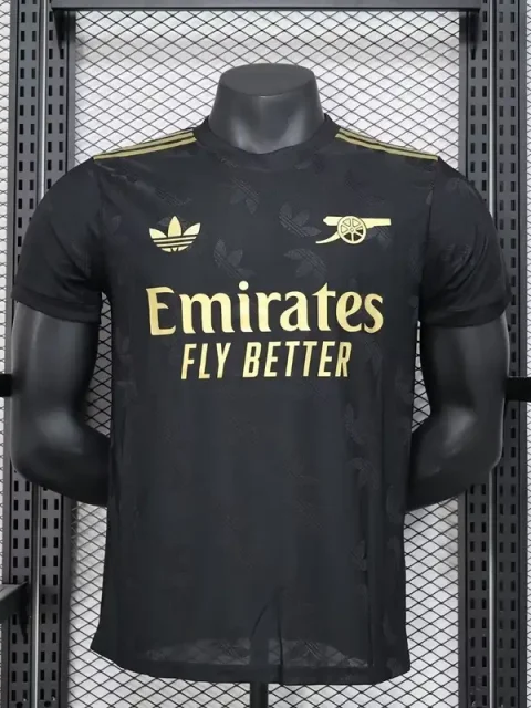 24/25 Player Arsenal Black Special Edition Soccer Jersey