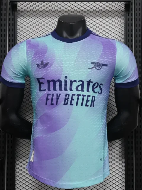 24/25 Player Arsenal Soccer Jersey Second Away