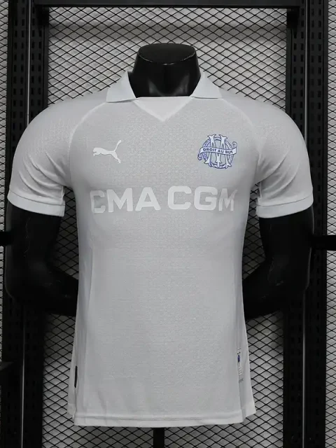 24/25 Player Marseille 125th White Soccer Jersey