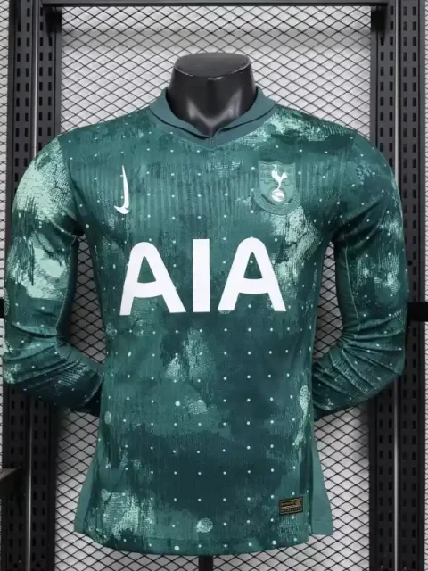 24/25 Player Tottenham Hotspur Long Sleeve Soccer Jersey Second Away