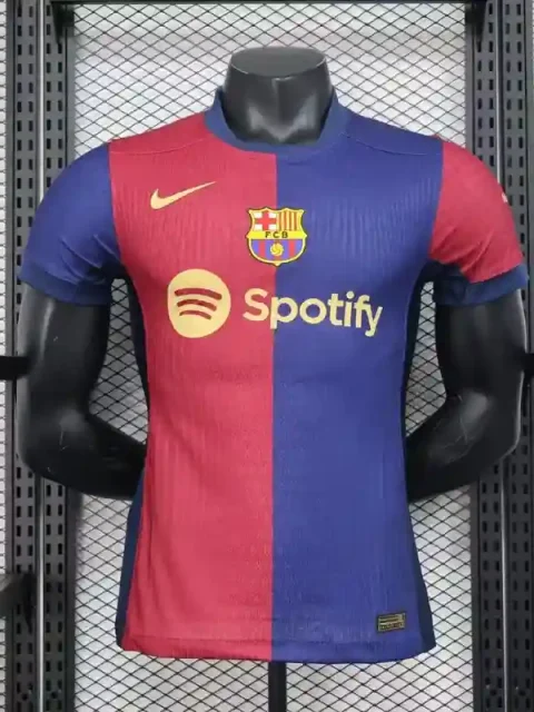 24/25 Player Version Barcelona Soccer Jersey Home