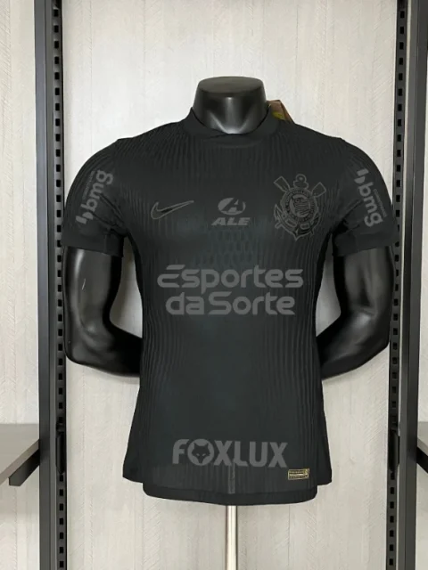 24/25 Player Version Corinthians Soccer Jersey Away + All sponsors