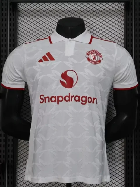 24/25 Player Version Manchester United White Special Soccer Jersey