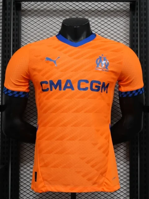 24/25 Player Version Marseille Soccer Jersey Second Away