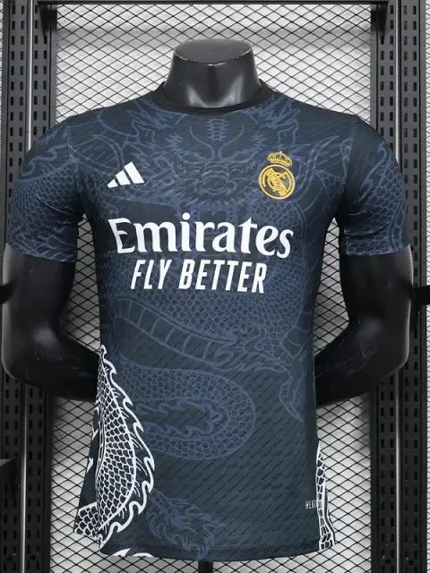 24/25 Player Version Real Madrid Black Special Soccer Jersey