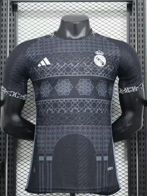 24/25 Player Version Real Madrid Special Black Soccer Jersey