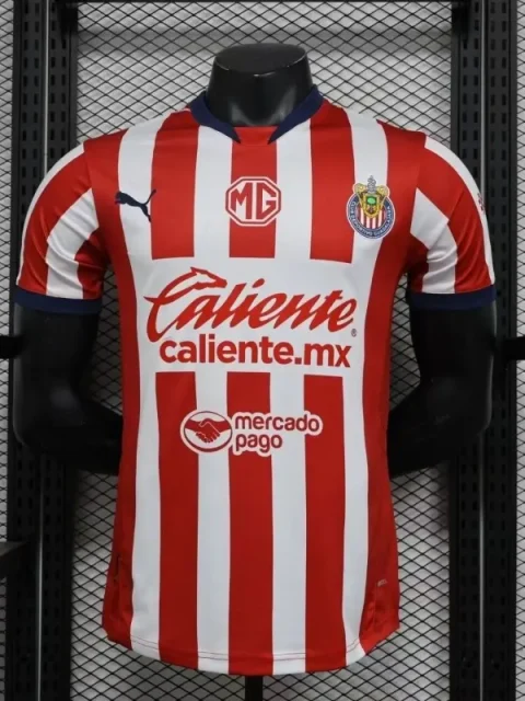 24/25 Players Chivas Guadalajara CD Soccer Jersey Home
