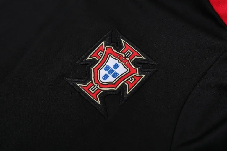 2024 Portugal Hoodie Black - Image 3