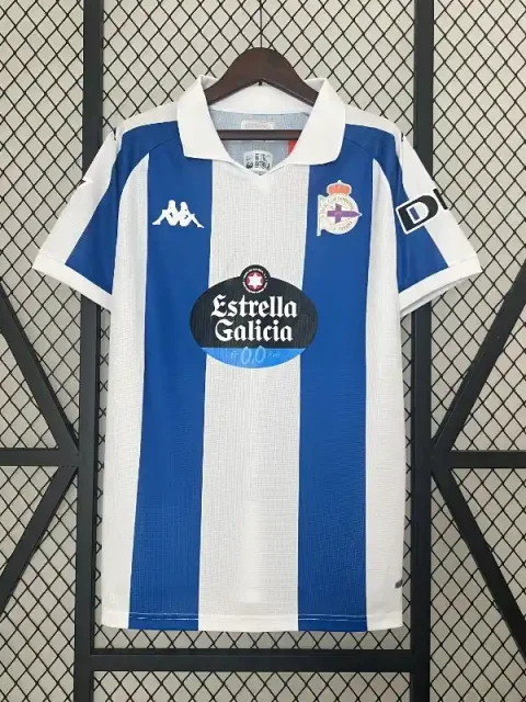 24/25 Real Club Deportivo de La Coruña Soccer Jersey Home