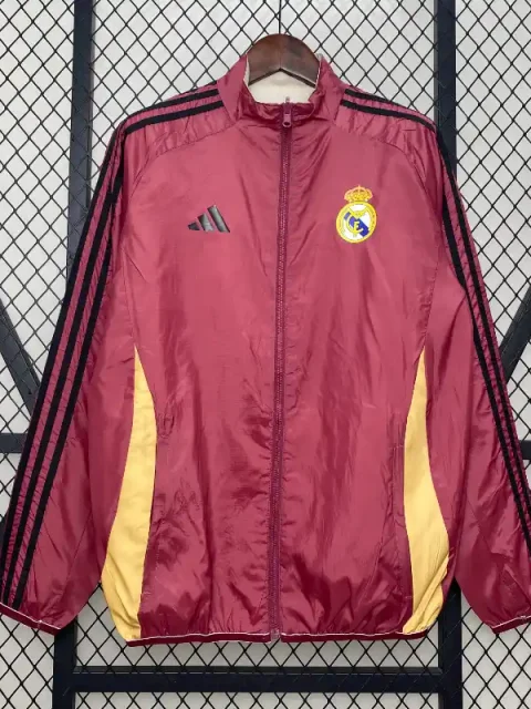 24/25 Real Madrid Windbreaker Red