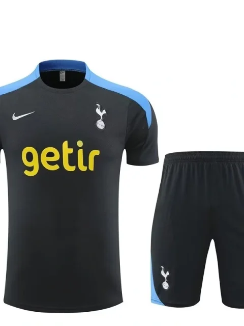 24/25 Tottenham Hotspur Black Training Suit