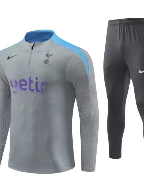 24/25 Tottenham Hotspur Gray Long Sleeve Training Suit