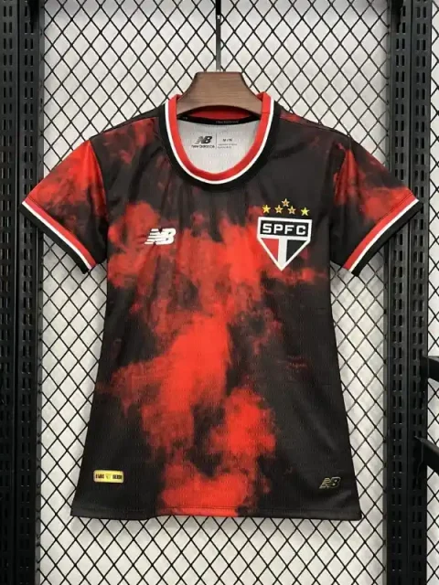 24/25 Women Sao Paulo Soccer Jersey Second Away