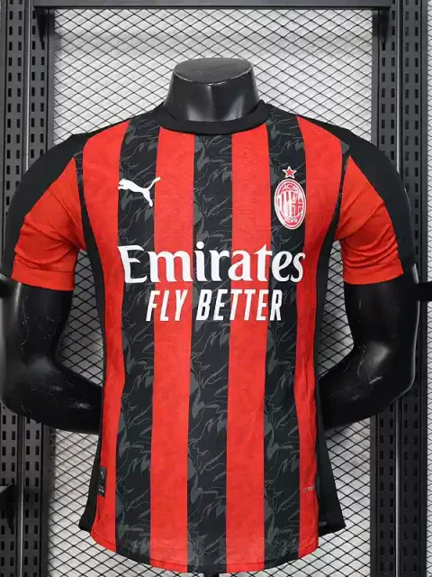 25/26 Player AC Milan Soccer Jersey Home
