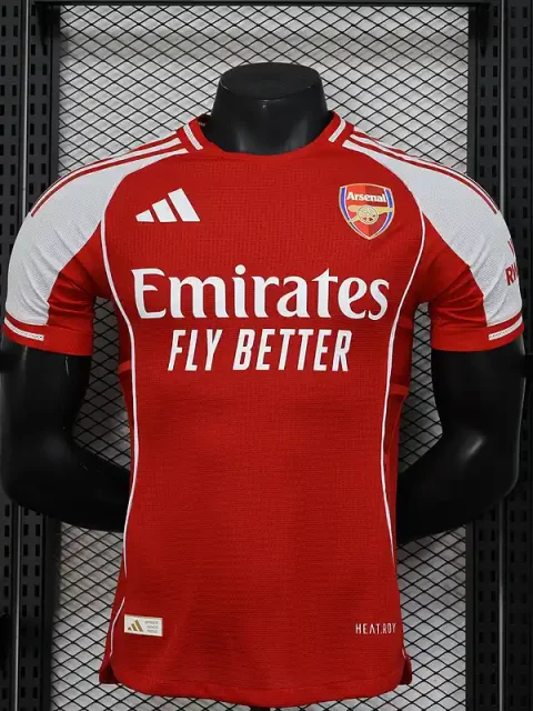 25/26 Player Version Arsenal Soccer Jersey Home