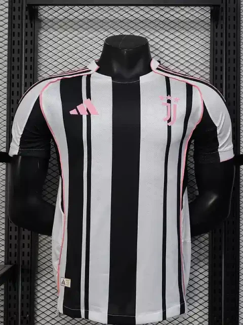25/26 Player Version Juventus Soccer Jersey Home