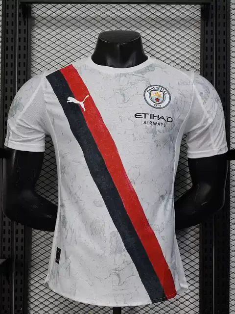 25/26 Player Version Manchester City Soccer Jersey Away