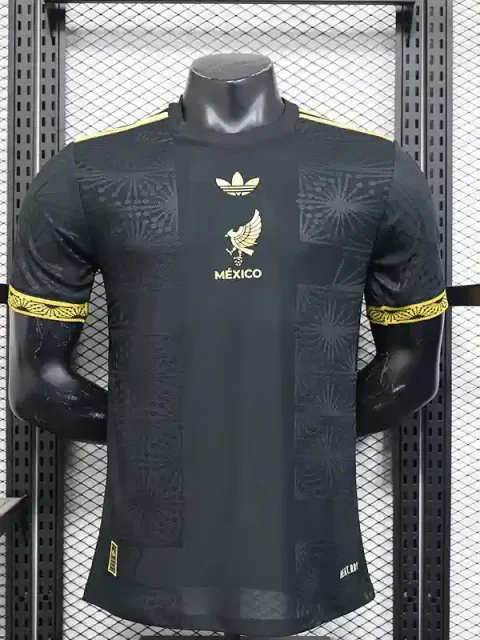 2025 Player Version Mexico Black Special Soccer Jersey