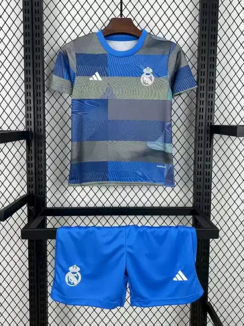 25/26 Kids Real Madrid Pre-match Training Suit