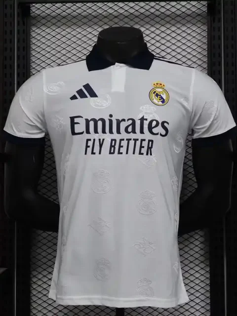 25/26 Player Version Real Madrid Special White Soccer Jersey