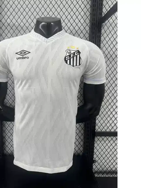 25/26 Player Version Santos Soccer Jersey Home