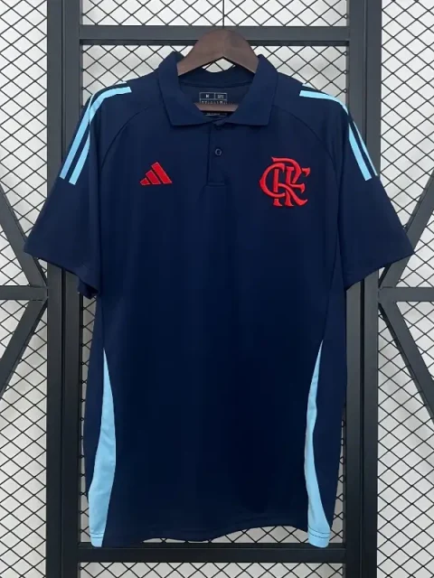 25/26 Flamengo Blue Polo Shirt