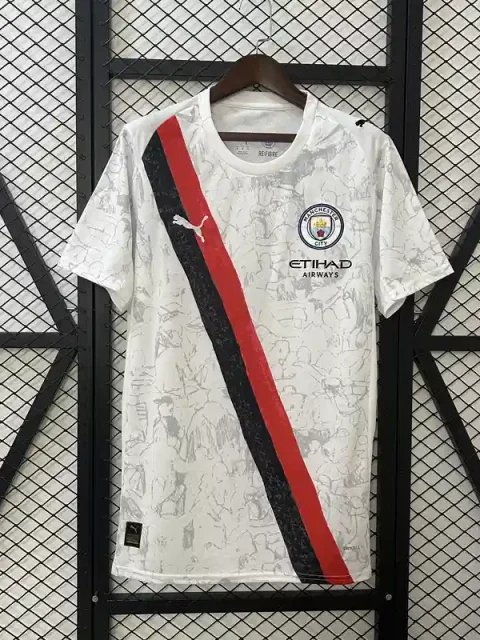 25/26 Manchester City Soccer Jersey Away