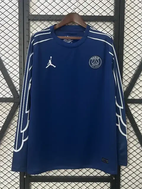 25/26 PSG Long Sleeves Soccer Jersey Third Away