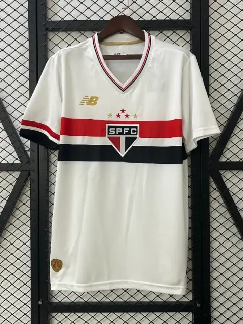 25/26 Sao Paulo Soccer Jersey Home