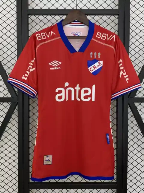 25/26 Uruguay Nacional Red Soccer Jersey