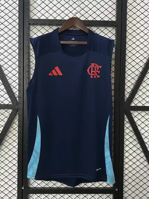 25/26 Flamengo Dark Blue Training Vest